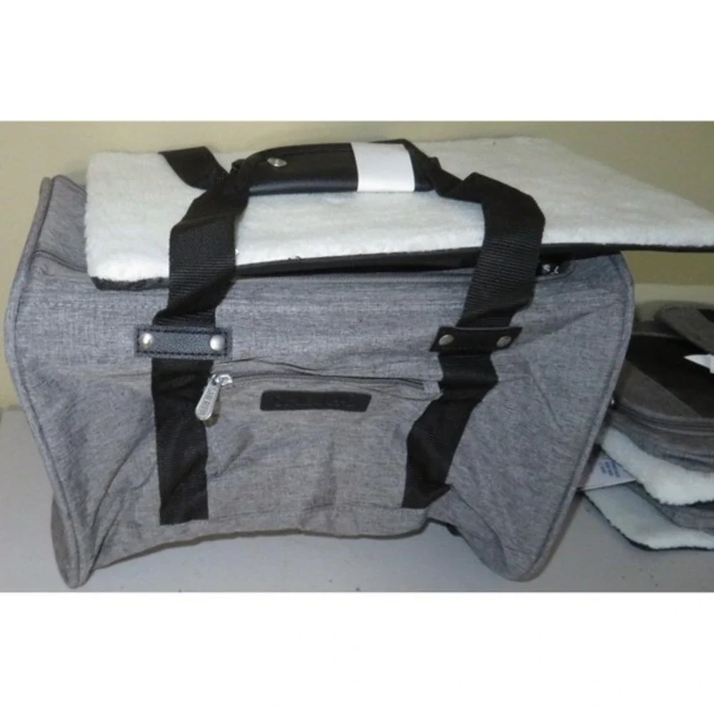Sherpa‎ Element Pet Carrier Medium Gray Airline Approved Travel Bag 16 lbs NWT